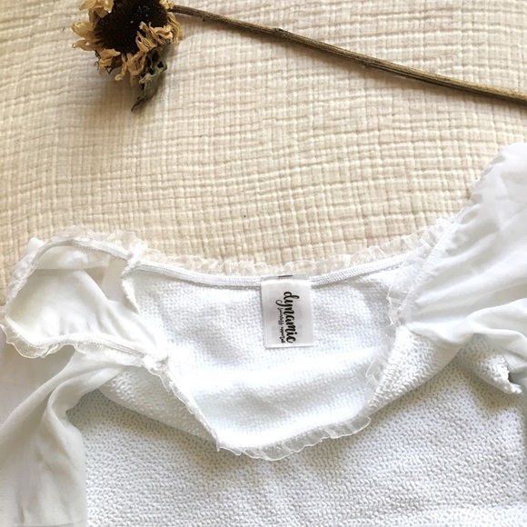 Dolls Kill Off Shoulder Top - Picture 2 of 2